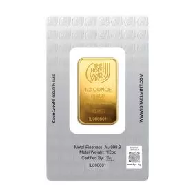  سبيكة ذهب 9999 Holy Land Mint، اسرائيل ( مغلفة باحكام )