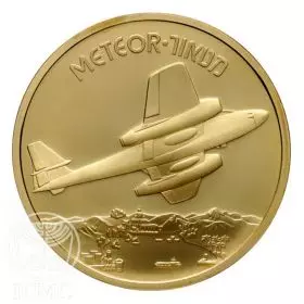 State Medal, Meteor, Airplanes that Made History, Bronze Tombac, 50.0 mm, 40 gr - Obverse