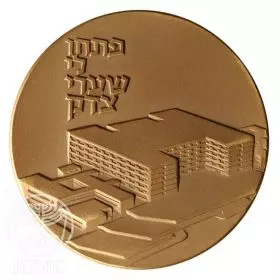 Shaare Zedek Medical Center - 59.0 mm, 98 g, Bronze Tombac
