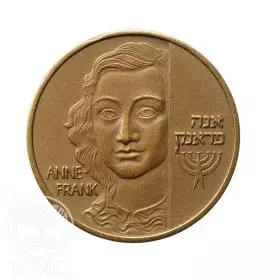 Anne Frank - 30.0 mm, 17 g, Bronze Tombac