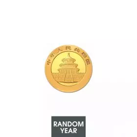 Panda Gold Coin 1 Gram Random Year
