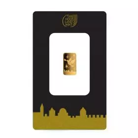 1 Gramm 999,9 Goldbarren - Friedenstaube, Holy Land Mint (in Assay)