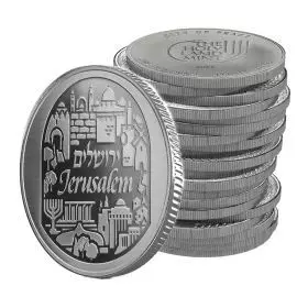 silver coin Moses at the Burning Bush 1 Oz Biblical 999 The Holy Land Mint 