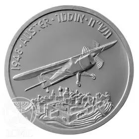 State Medal, Auster, Airplanes that Made History, Silver 925, 38.7 mm, 29 gr - Obverse