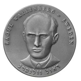 Raoul Wallenberg - 50.0 mm, 60 g, Silver999