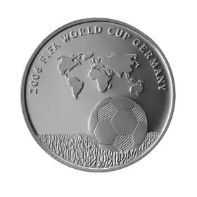 Commemorative Coin, FIFA 2006 World Cup Germany, Prooflike Silver, 30 mm, 14.4 gr - Obverse