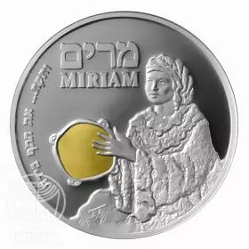 State Medal, Miriam, Women in the Bible, Silver 999, 40.0 mm, 17 gr - Obverse