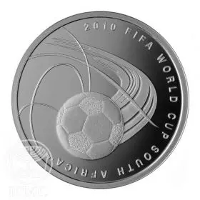 Commemorative Coin, 2010 FIFA World Cup South Africa, Prooflike Silver, 30 mm, 14.4 gr - Obverse