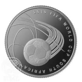 Commemorative Coin, 2010 FIFA World Cup South Africa, Proof Silver, 38.7 mm, 28.8 gr - Obverse