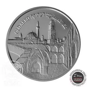Commemorative Coin, Akko, Prooflike Silver, 30 mm, 14.4 gr - Obverse