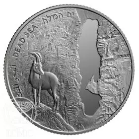 Commemorative Coin, The Dead Sea, Proof Silver, 38.7 mm, 28.8 gr - Obverse