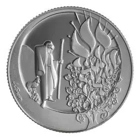 State Medal, Moses at the Burning Bush - Scenes of the Bible, Silver 999, 38.7 mm, 1 oz - Obverse