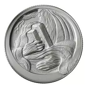 State Medal, The Ten Commandments - Scenes of the Bible, Silver 999, 38.7 mm, 1 oz - Obverse