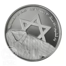 Commemorative Coin, Yad Vashem, Proof Silver, 38.7 mm, 28.8 gr - Obverse