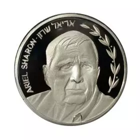 State Medal, Ariel Sharon, Silver Medal, Silver 925, 37.0 mm, 17 gr - Obverse