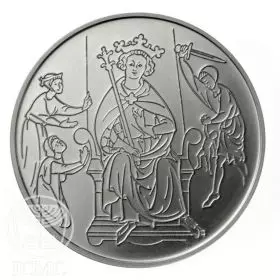 Commemorative Coin, Solomons Judgement, Standard BU Silver, 30 mm, 14.4 gr - Obverse