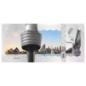 Skyline Dollar Foil-Sydney Pure Silver - Obverse