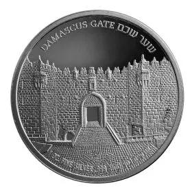 Damaskustor - 1 Unze 999/Silbermünze (Bullion), 38.7 mm, "Tore von Jerusalem" Bullion-Serie