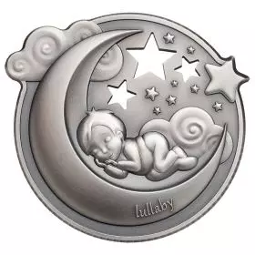 LULLABY – DREAMING BOY – 2018 $5 1 oz Pure Silver Coin – Cook Islands