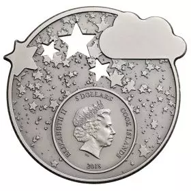 LULLABY – DREAMING BOY – 2018 $5 1 oz Pure Silver Coin – Cook Islands