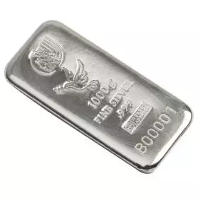 1000 grams Silver Bar - Dove of Peace - The Holy Land Mint