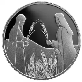 Ruth in Boaze's Field - Silver/999 Proof, 38.7mm, 1 oz
