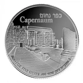 Capernaum - 1 oz 999/Silver Bullion, 38.7 mm, "Holy Land Sites" Bullion Series