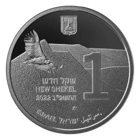 Commemorative Coin, Gamla And The Vultures, Silver 925, Prooflike, 30 mm, 14.4 g - Obverse