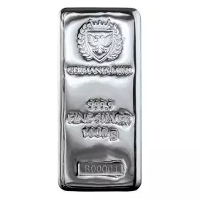 1 Kilo. Silver Bar - Germania Mint
