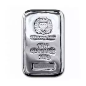 100 Grams Silver Bar - Germania Mint