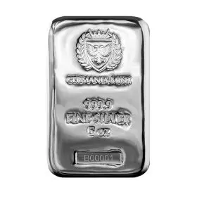 5 oz Silver Bar - Germania Mint