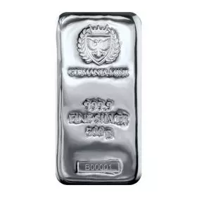 500 Grams Silver Bar - Germania Mint