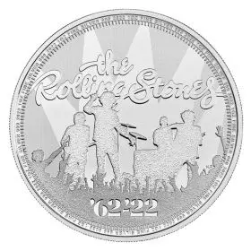 1 oz Silver Coin - Rolling Stones 2022