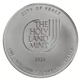 1 أونصة من الفضة النقية 999. 2024 - Holy Land Mint