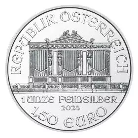 1 oz Silver Coin - Austrian Philharmonic 2024