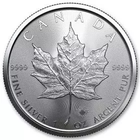 Canadian Maple Leaf Silver Coin 1oz 2024