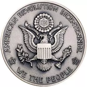 American Revolution Bicentennial Medal 75mm