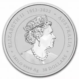 1 Kilo Silver Coin - Year of the Dragon 2024