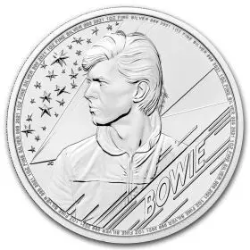 2021 David Bowie 1 OZ Silver Coin