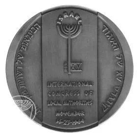 International Congress of Local Authorities - 35.0 mm, 30 g, Silver935