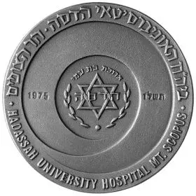 Hadassah - 45.0 mm, 48 g, Silver935
