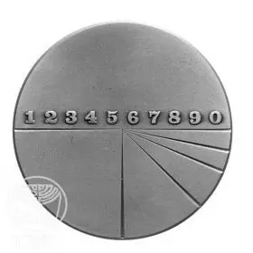 Technion Jubilee - 45mm, 47g Sterling Silver Medal