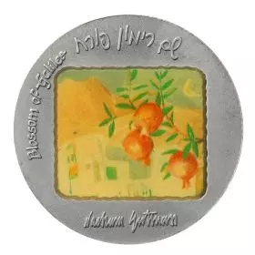 Blossom of Galilee - 50mm, 62 g Silver/999 with lithograph Medal