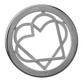 One Heart - Kinetic Medal - 50.0 mm, 18 g, Silver925 Medal