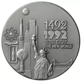 Discovery of America, 500th Anniversary - 50.0 mm, 60 g, Silver999