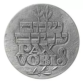 Establishment of Relations between Israel and the Vatican - 50.0 mm, 60 g, Silver999 Medal