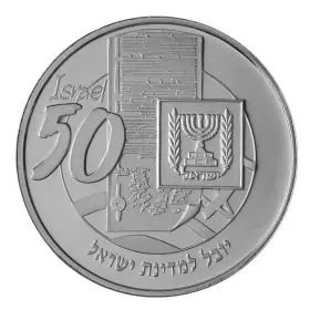 Chaim Herzog - 37.0 mm, 26 g, Silver935 Medal