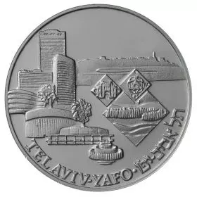 Bank Hapoalim, Tel Aviv - 34.0 mm, 22 g, Silver935