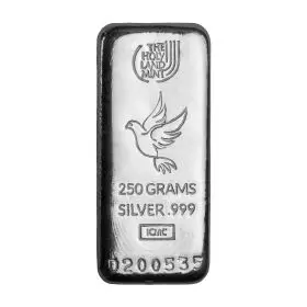 250 grams Silver Bar Dove of Peace