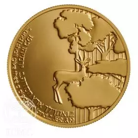 Commemorative Coin, The Promised Land, Proof Gold, 30 mm, 17.28 gr - Obverse